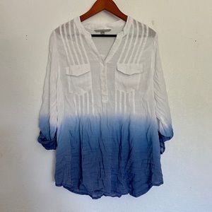 Valerie Stevens Ombré Blouse